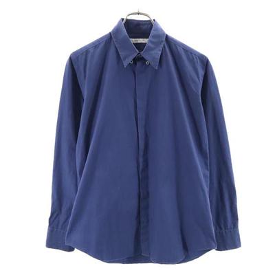 JOHN LAWRENCE SULLIVAN fabriqué au Japon Chemise à manches longues 36 Marine Homme Occasion