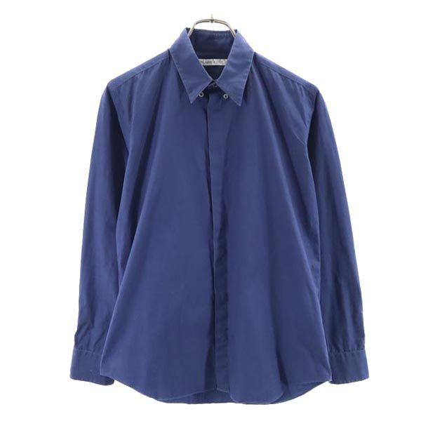 JOHN LAWRENCE SULLIVAN made in Japan Long sleeve shirt 36 Navy Men's Used