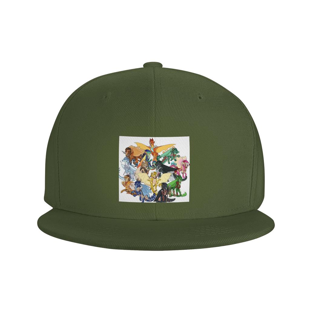 Wing Of Fire All Dragon Baseball Caps Snapback Fashion Baseball Hats Breathable Casual Casquette Outdoor for Unisexs And Womens