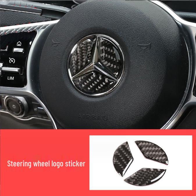 

Mercedes-Benz B-Class GLB Декор консоли и кнопок стеклоподъемников из углеродного волокна