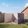3-Piece Set Side Panels with Zipper for 3 x 3 m Gazebo, Dark Blue
