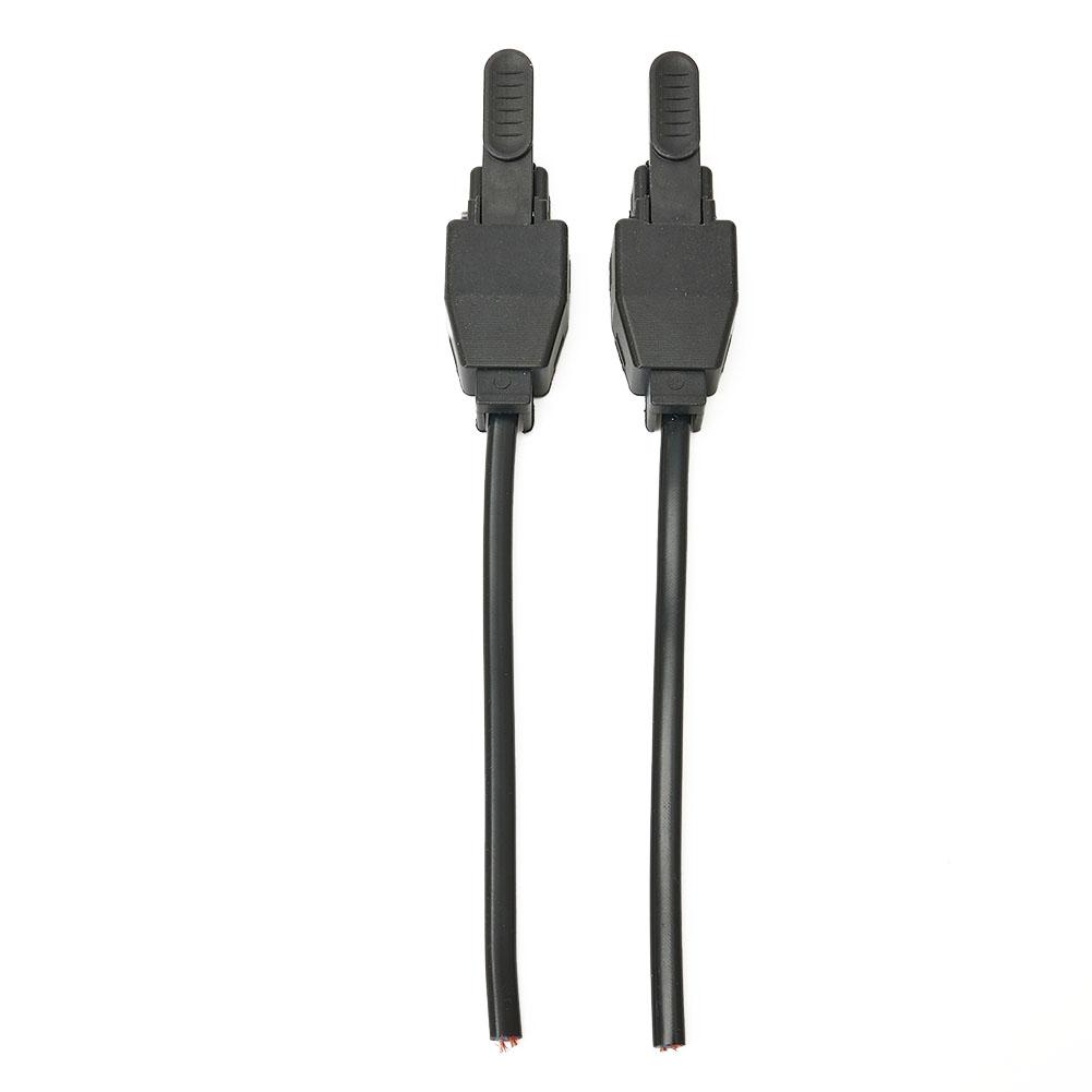 Black Tig Torch Switch 2pcs/kit For TIG Welding Torch With Ready Welded Cable