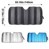 Car Exterior Sunshade Protector Windshield Sun Shade Block Heats Insulation Windscreen Cover Visors Automobile Guard Accessory
