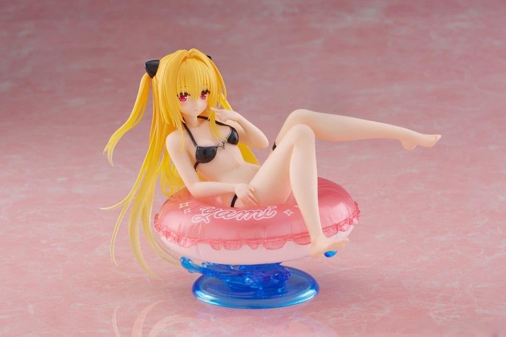 To Darkness Aqua Float Girls PVC Figure Golden Darkness 10cm Love-Ru