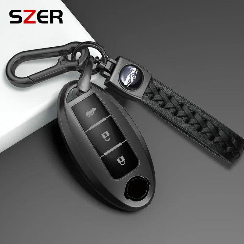 New Tpu Car Key Case Cover Shell For Nissan Qashqai X-Trail T32 T31 Juke J10 J11 Kicks Tiida Pathfinder Note Infiniti Keychain