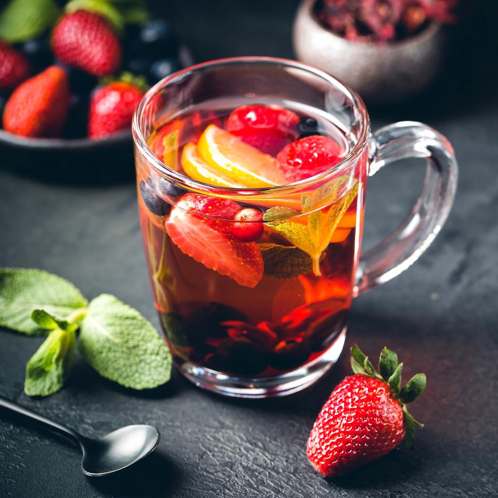 KADAX Szklanki 350ml Zestaw Do Herbaty Kawy Z Uchem