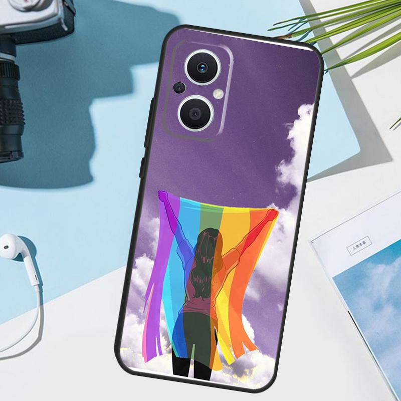 Gay Lesbian LGBT Rainbow Pride Cover For OPPO Reno 14 F 13F 12F 11F 10 11 12 13 Pro 7 8 Lite OPPO Find X9 X5 X6 X8 Pro Case
