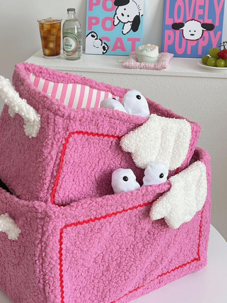 Adorable Monster Foldable Storage Basket for Toys & Snacks