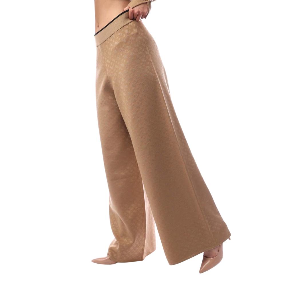 Boss Womens/Ladies Filara Geometric Wide Leg Palazzo Trousers