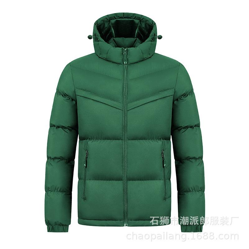 

Мужская зимняя куртка с хлопковым утеплителем, хит продаж, модная брендовая куртка на осень и зиму с капюшоном XXXXL