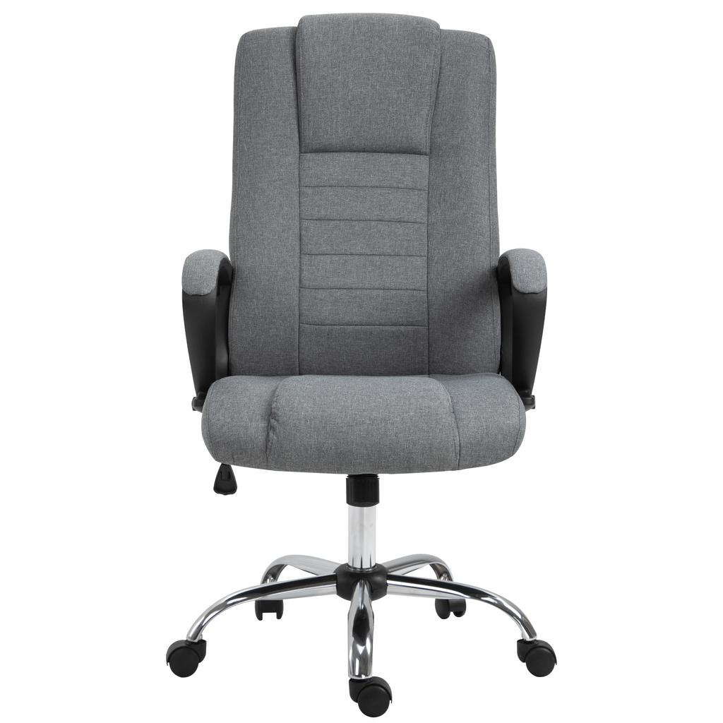 Ergonomic Presidential Office Chair Reclining and Padded with Adjustable Height and Tilt, 62 x 76 x 110-119cm