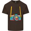 Photography Camera Around Neck Unisexs Light Cotton TShirt