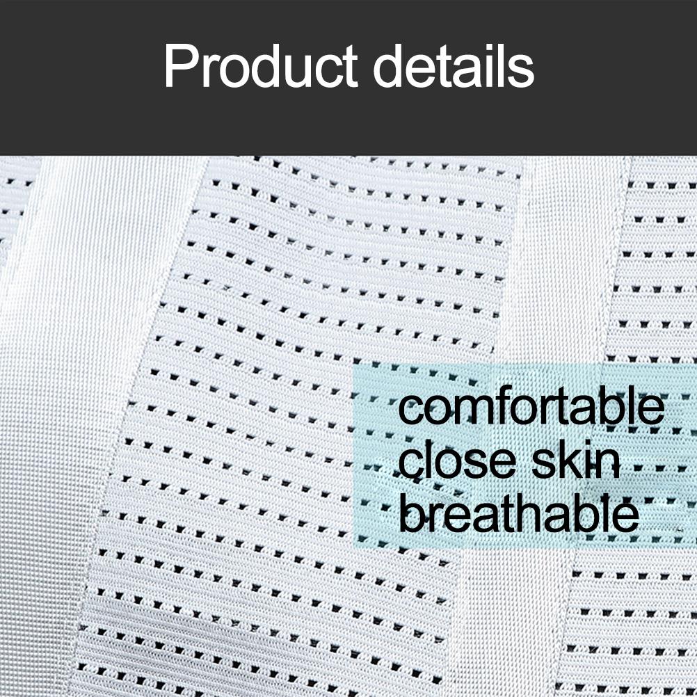 Nastavitelný bederní podpůrný pás s ocelovými výztuhami Podpůrný pás na záda Pás pro formování pasu a břicha pro