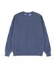 Aidan M Pigment Cut-Line Sweatshirt (Blue)