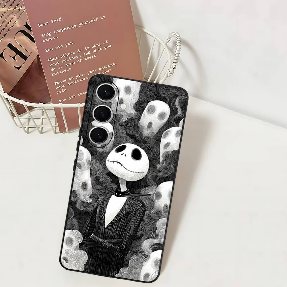 The Nightmare Before Christmas Halloween Phone Case For Samsung S 24 fe 25 Ultra plus 20 lite 21 30 22 23 24 22 Ultra 5G Fundas