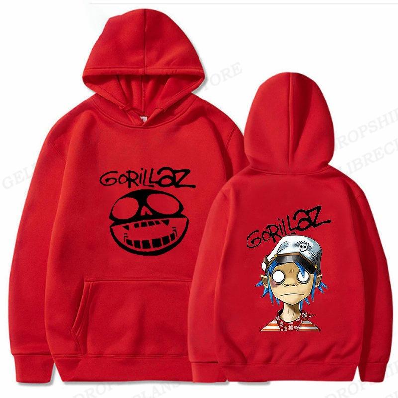 Rock Band Gorillaz Hoodie Men Fashion Hoodie Kids Hip Hop