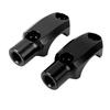 M10x1.25 Handlebar Brake Clutch Master Cylinder Mirror Clamp Mount Bracket for Aprilia SR GT200 GT125 2021 To 2023 Black