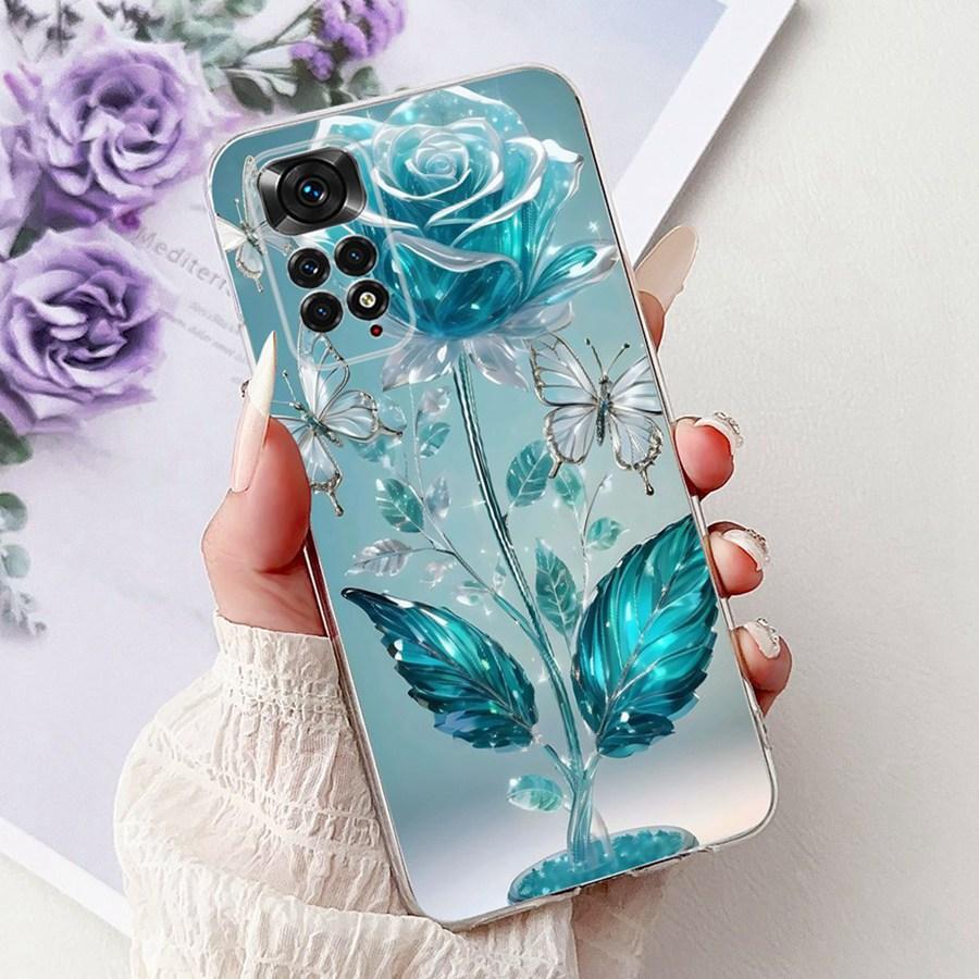 For Xiaomi Redmi Note 11 Pro 4G Global Case Proective Bumper Cartoons Pattern Soft Silicone Capa For Redmi Note 11 11s 4G Cover