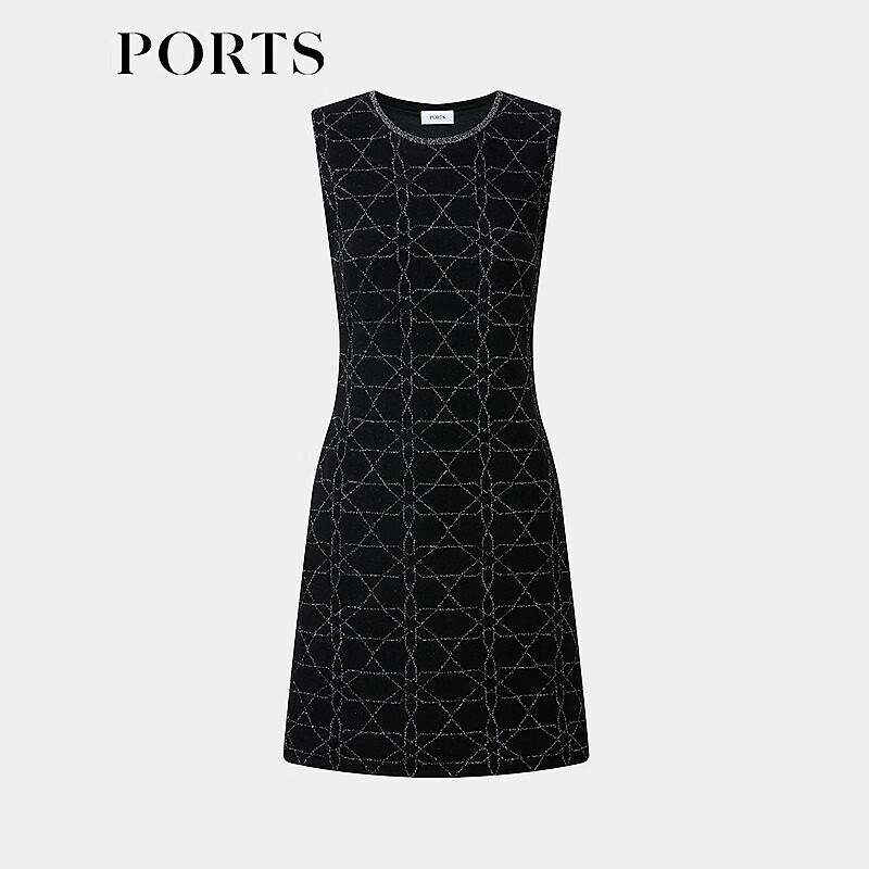 Ports Geometric Floral Sleeveless Dress