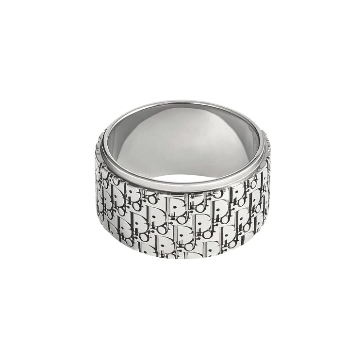 DIOR 925 Sterling Silver Rings Unisex Silver R0893HOMST-D990