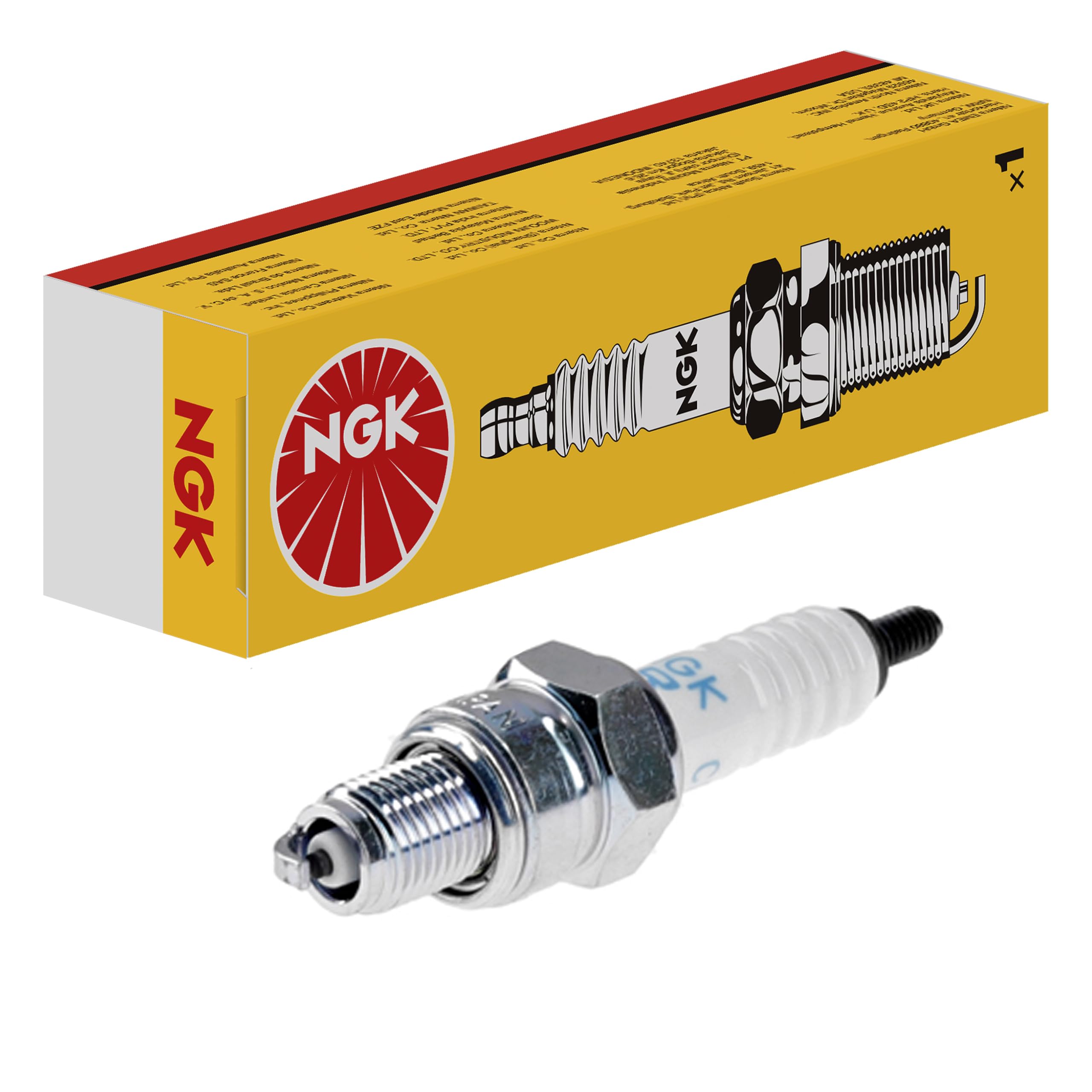 NGK General Plug (Винтовой тип/Без клеммы) 1 шт. [2086] CR8HSA One Size