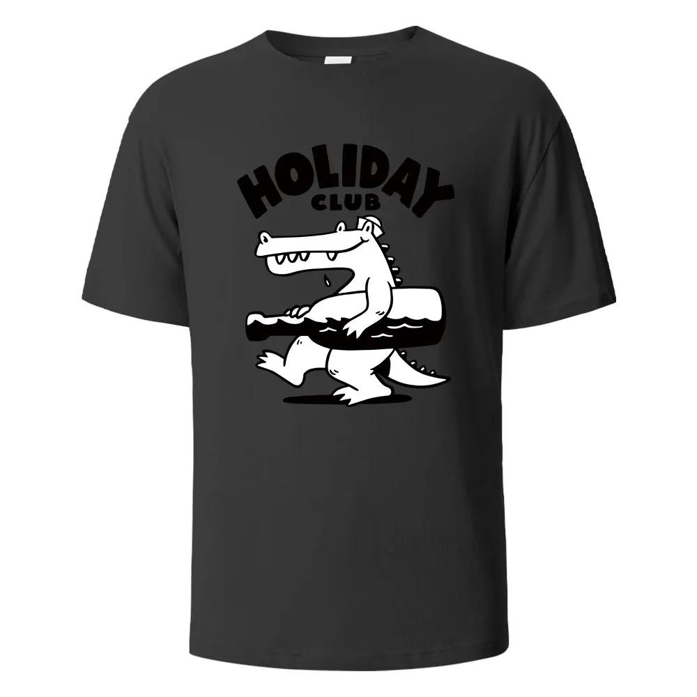 Graphic T-Shirts Holiday Club 100%Cotton Summer Breathable Tops For Men Women ShortSleeved Oneck Men Clothing My Body My Choice