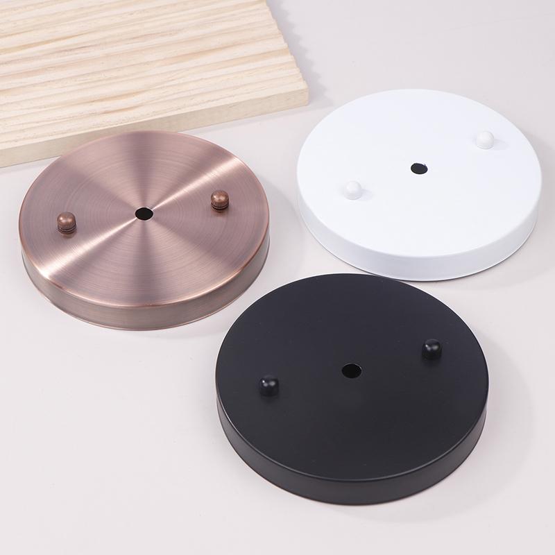 150Mm Ceiling Rose 15Cm Ceiling Canopy Iron Ceiling Plate Metal Lamp Base Modern Pendant Light Ceiling Lamp Round Lamp Base Diy