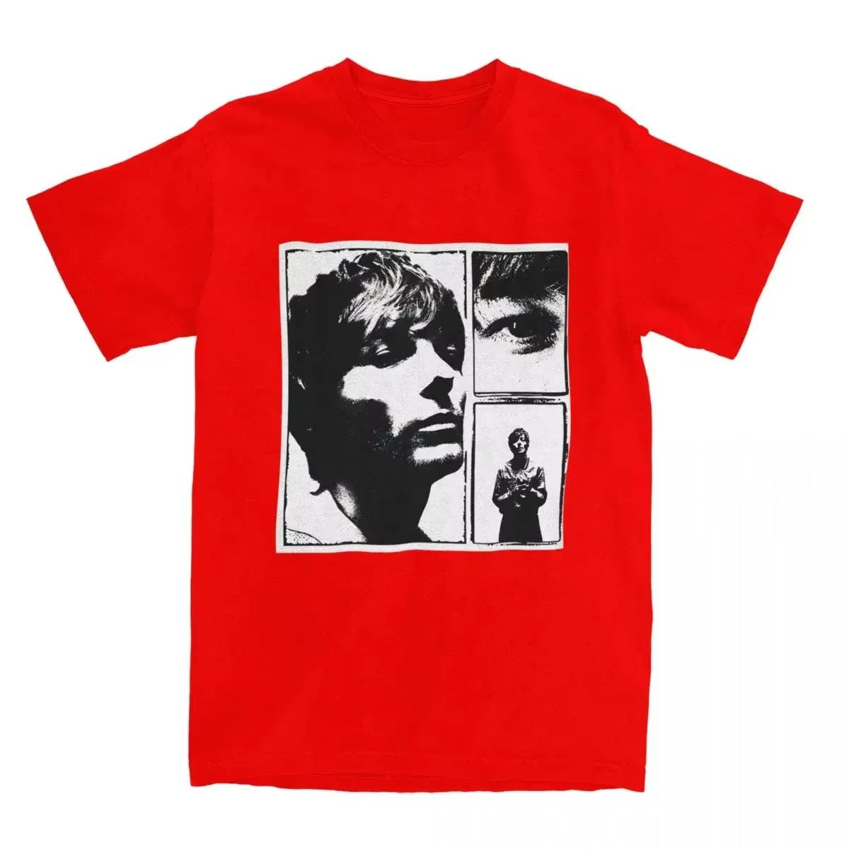

Close-up Print T-shirt Crew Neck Short Sleeve Loose Versatile Hiphop High Street Short Sleeve Men and Women Small Design Sense 4XL