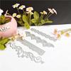 Four Lace Floret Wavy Lace Scrapbooking Metal Cutting Dies Stencils for DIY Album Paper Card Decor