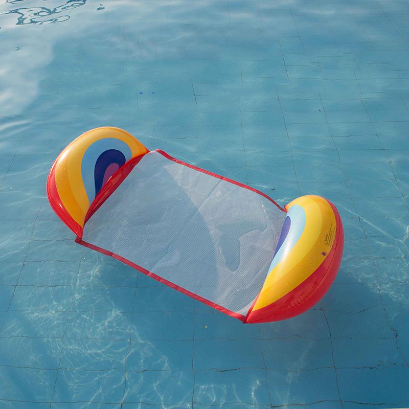 

Adult Childrens And Fruit Style With Backrest Mesh Inflatable Float Water StyleA