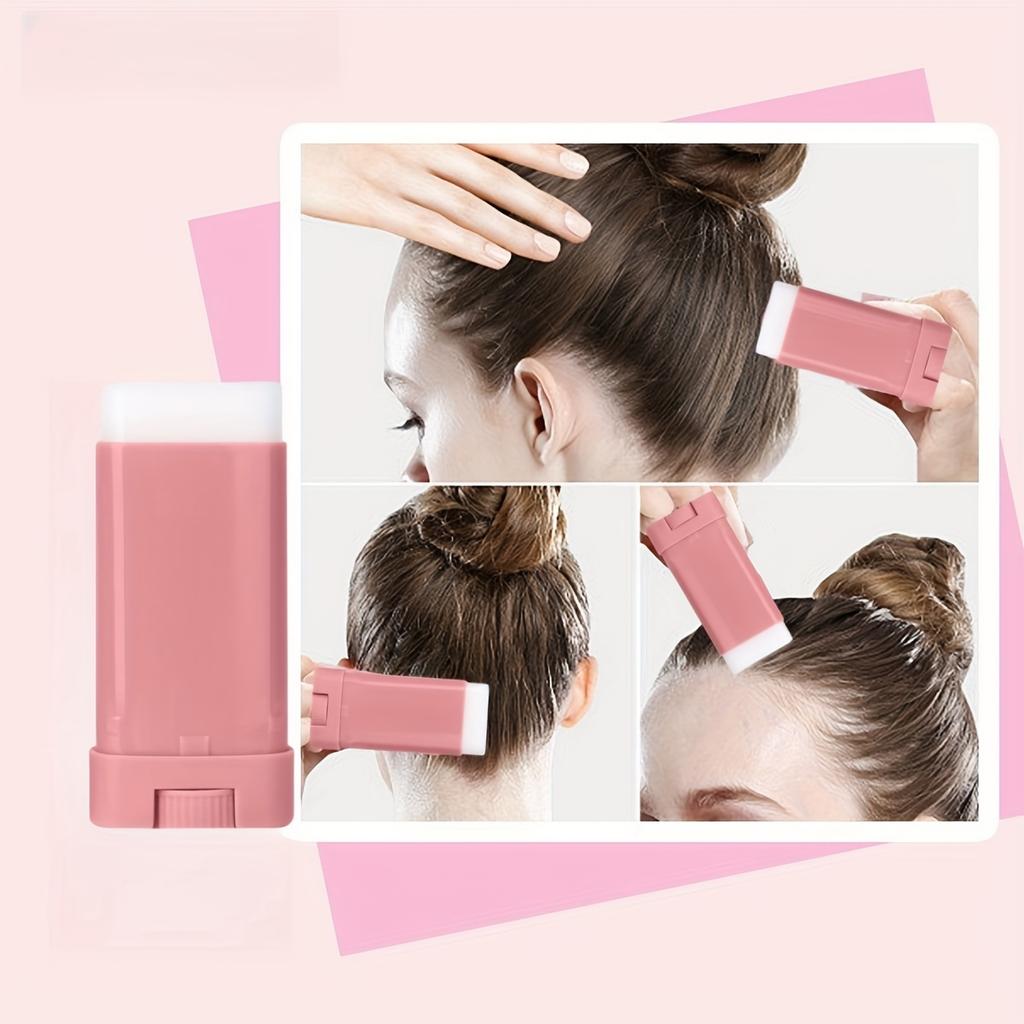 Artefact Professionnel Cheveux Cassés 15g Bâton de Cire pour Cheveux Gel Crème Coiffant Frisottis Fixés Cheveux Fluffy Femmes Cire Coiffante