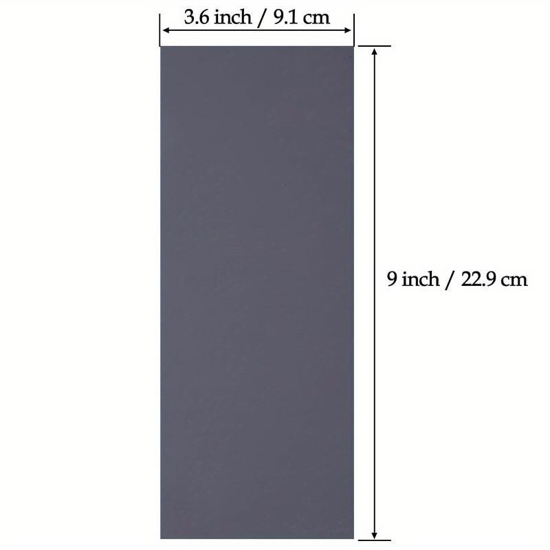 72Pcs Wet and Dry Sandpaper Assortment High Grit Sandpaper Assorted 9 X 3.6 Inches Abrasive Paper for Automotive Sanding