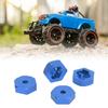 4PCS Wheel Hex Hub Adapter Aluminum Alloy Wheel Hex Coupler for   LaTrax Teton 1Celsius18 RC Truck
