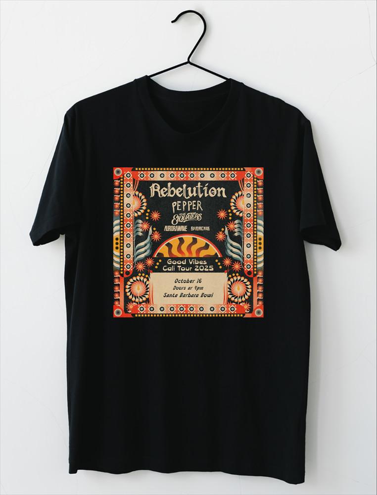 NEW Rebelution 2025 tour T Shirt All Size S to 5XL OB1026