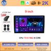 Autoradio Android 16 universel 9/10 pouces, CarPlay, Android Auto, GPS, lecteur multimédia, WiFi, écran QLED, BT 2 DIN