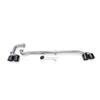 BMW X3/X4 Exhaust Modification: Dual Square Outlet Tailpipe F25/F26, Stainless Steel Carbon Fiber Tips