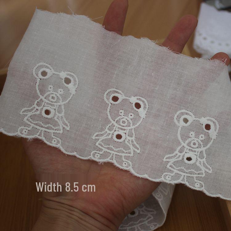Embroidery Lace Trim for DIY Children's Clothing & Doll Accessories