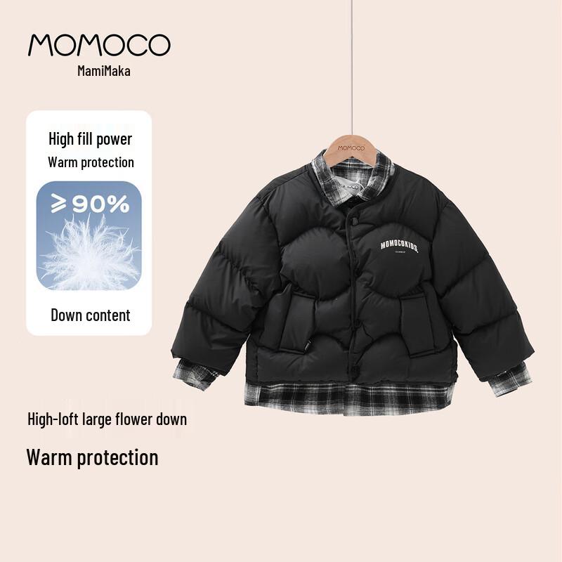 MOMOCO Boys  2025 Winter Trendy Down Jacket 120