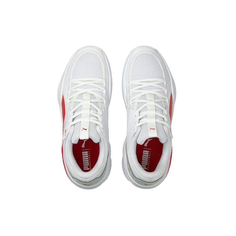 New PUMA Court Rider Team 'White High Risk Red' 195660-01