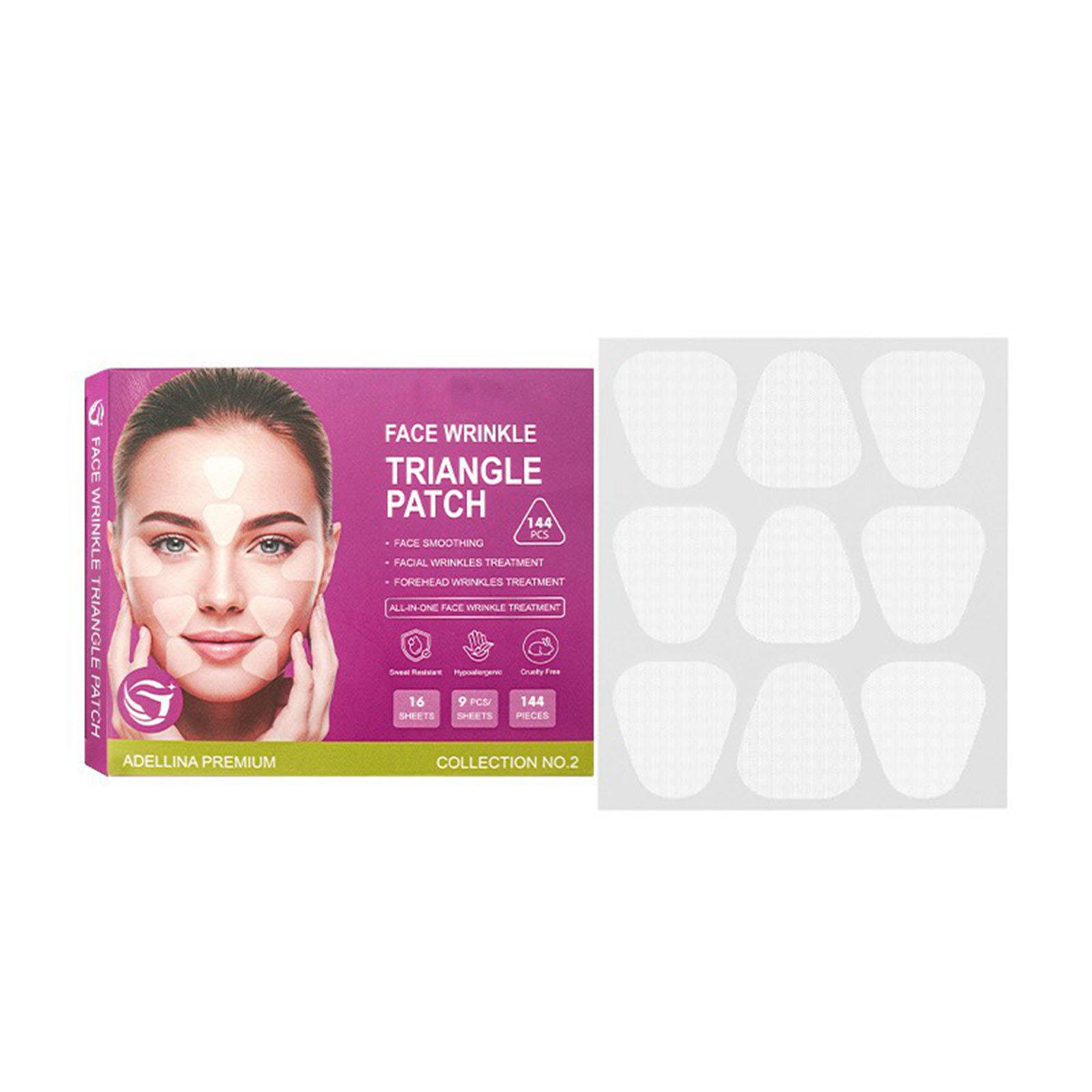 

Патчи против морщин для лица и лба, Укрепляющие патчи для лба, Треугольные патчи для лица, Увлажняющие и питательные, Уменьшающие мелкие морщины. One Size розовый