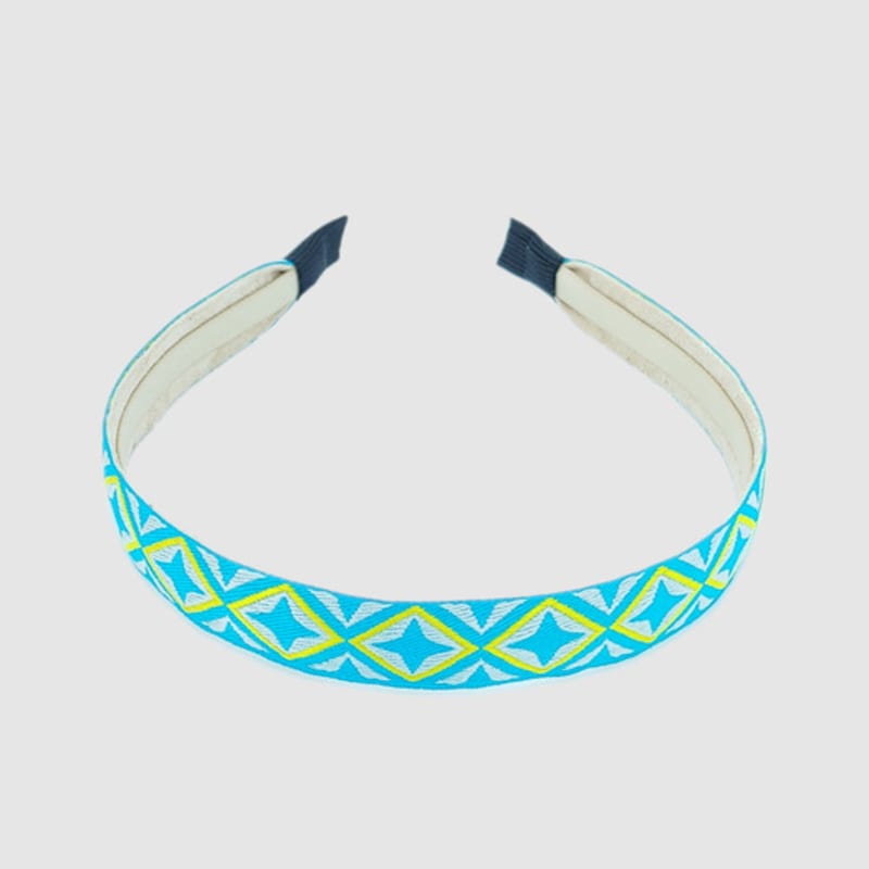 LALA Afrikanisches Muster Haarband-MINT