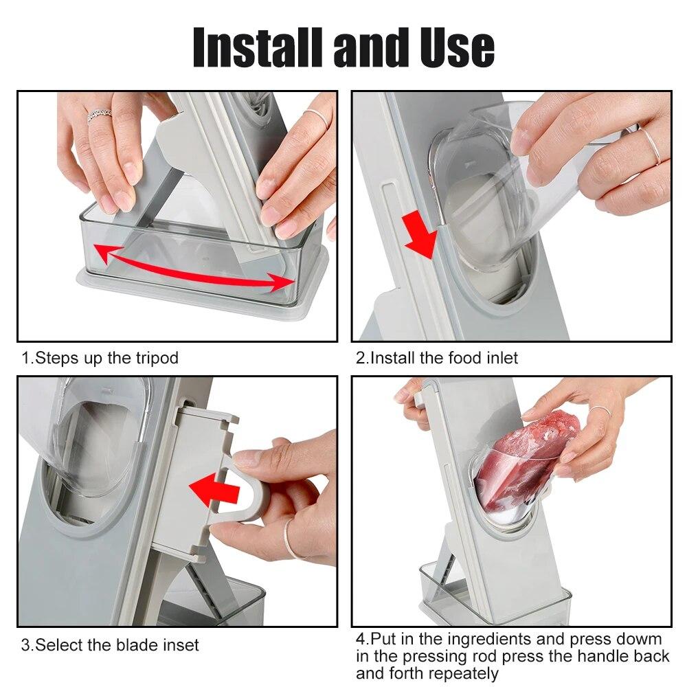 Carrot Grater Meat Chopper Fruit Vegetable Cutter Kitchen Aid Tool Potato Slicer Multifunction Kitchen Accessories