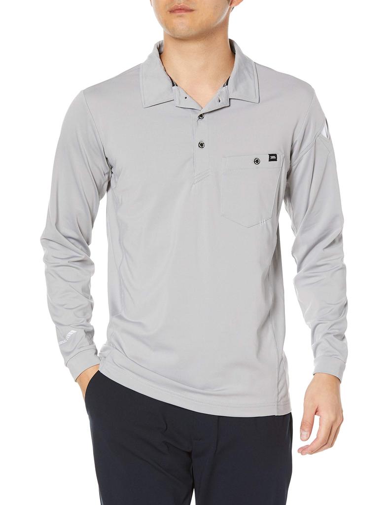 Toraichi Polo 5951 Size LL Men's Shirt, Series, Gray,