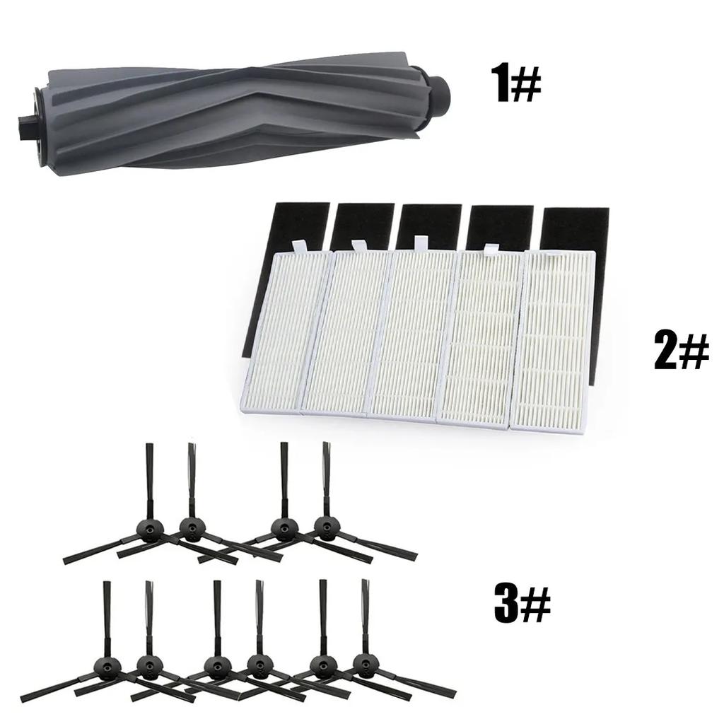 Vacuum Cleaner Replacement Parts For Osoji Dojosan 990 Robot Vacuum Cleaner Accessories Roller Brush Side Brush Filter Parts