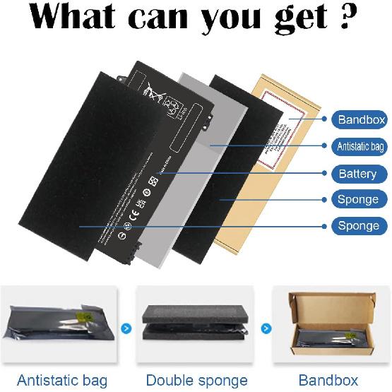 RE03XL L32407-541 Battery, Replacement Hp ProBook Laptop Battery for HP ProBook 430 440 445 450 G6 G7 455R G6 Serie L32407-AC1 HSTNN-OB1C HSTNN-UB7R