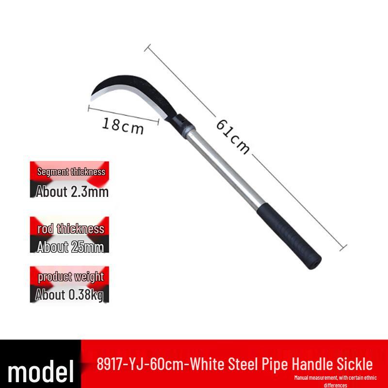 Outdoor Landscaping Long Handle Sickle