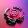Fidget Spinners για Ενήλικες και Παιδιά, Παιχνίδι Fidget για Ανακούφιση από Στρες, Άγχος, ΔΕΠΥ, Μεταλλικά Παιχνίδια Spinner Δακτύλου/Χεριού με Φωτεινό Φως