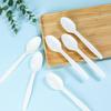 Biodegradable Disposable Long-Handle Spoons