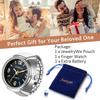 "Stainless Steel Ring Watch for Women Analog Waterproof Quartz Fashion Accessory Free Size"