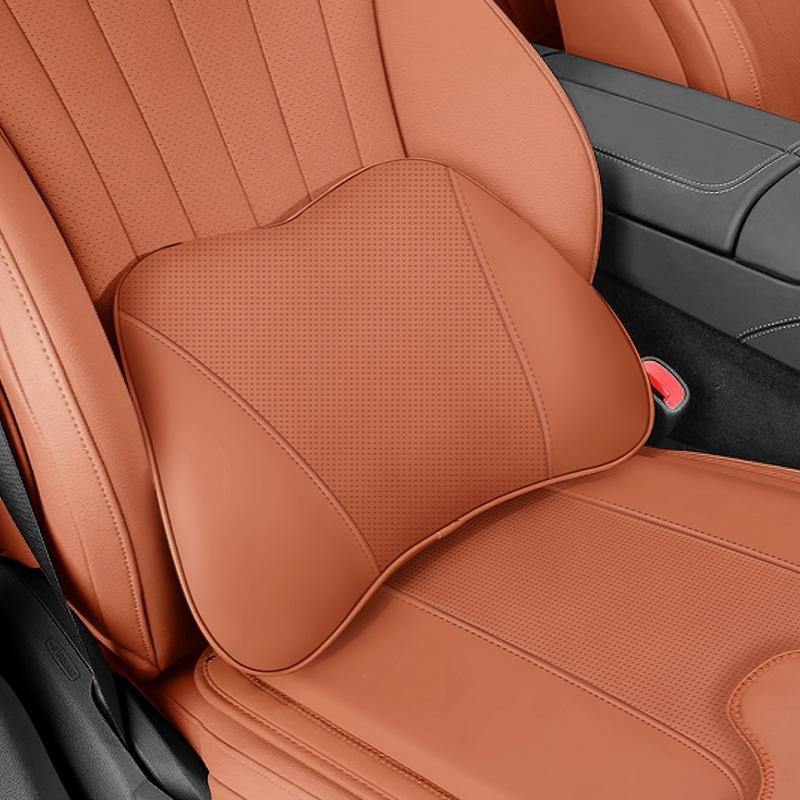 Dark Blue S07 SL03 L07 S05 G318 Car Headrest and Lumbar Support Cushions